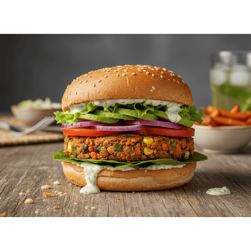 Hamburguesa Vegana Ecológica