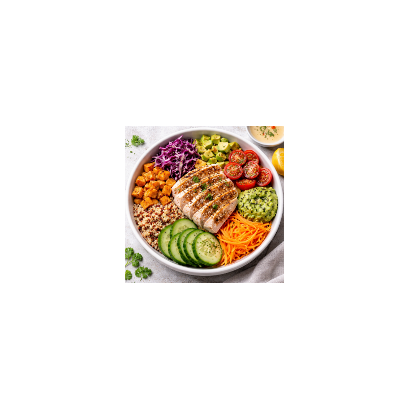 Bowl Fitness de Pollo