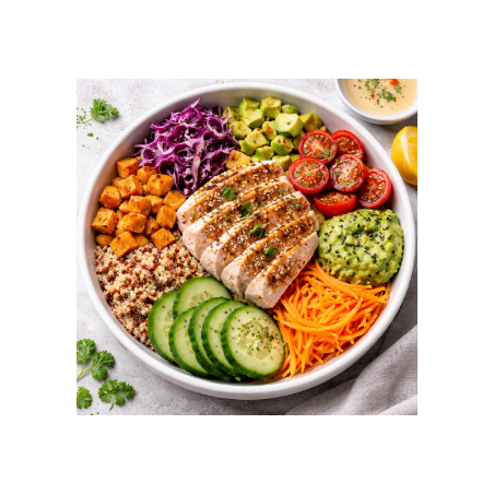 Bowl Fitness de Pollo