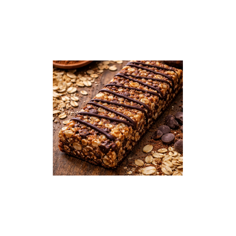 Barrita energética de avena y cacao
