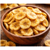 Dehydrated banana chips